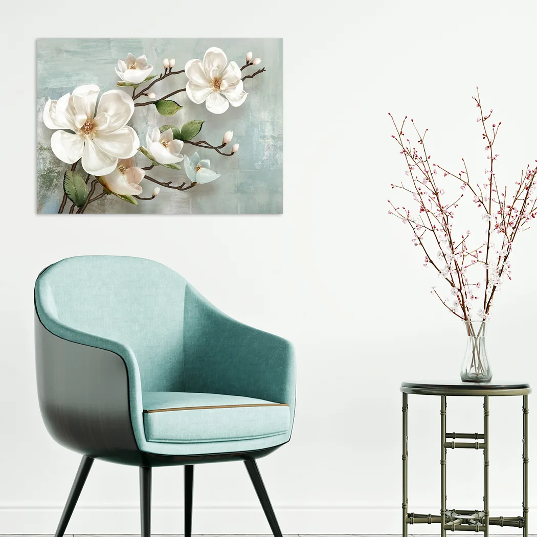 Tablou canvas Floare Albă de Primăvară — imaginea 4