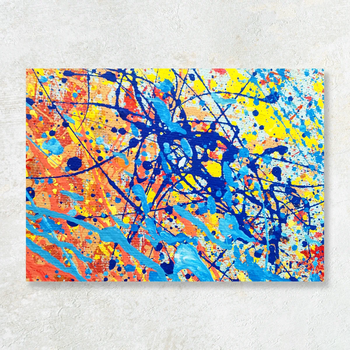 Tablou canvas abstract multicolor