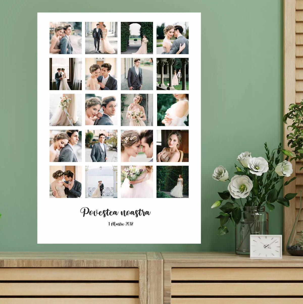 Tablou personalizat cu 20 de poze — imaginea 2