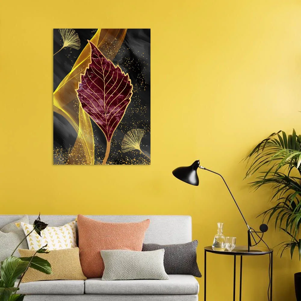 Tablou canvas Frunza Abstracției — imaginea 2