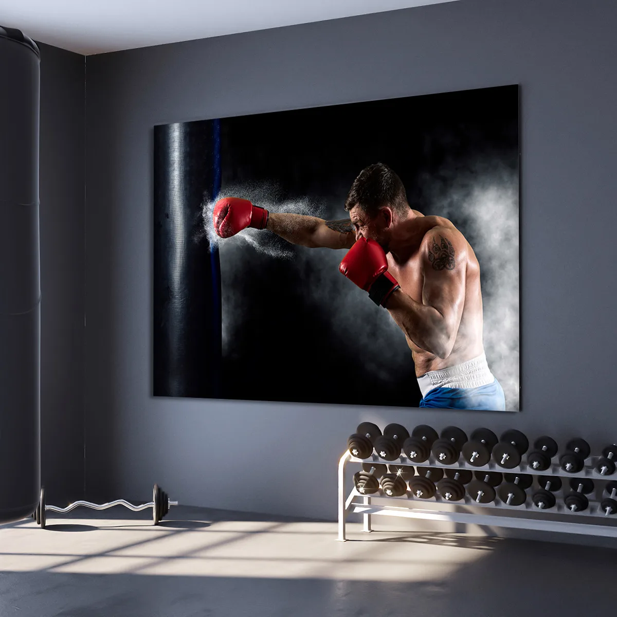 Tablou canvas boxer — imaginea 3