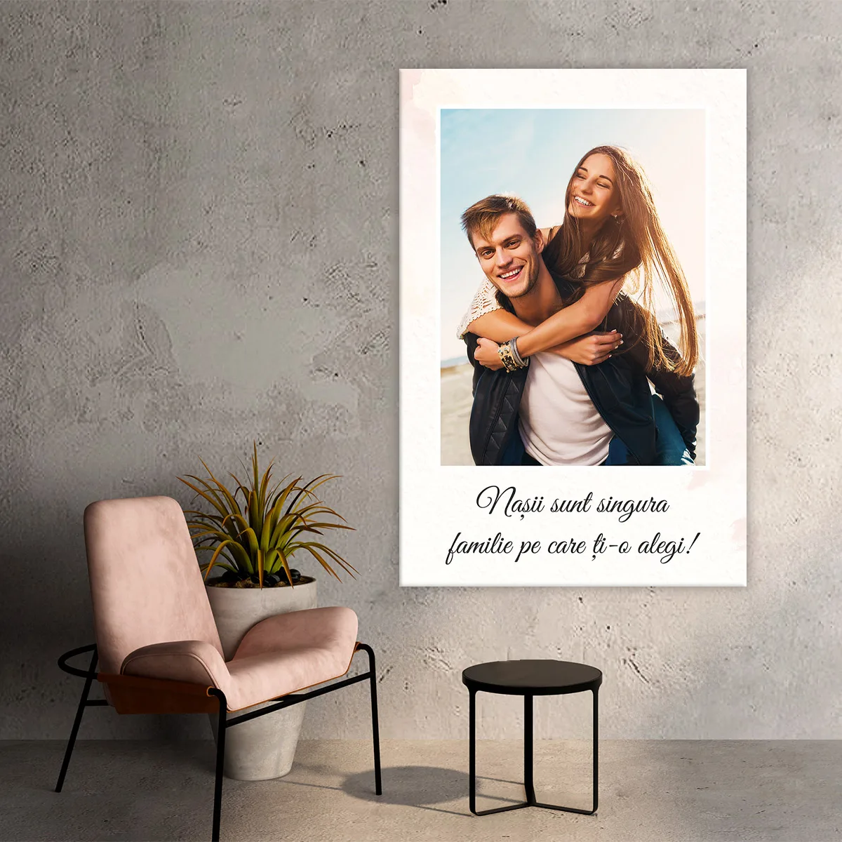 Tablou canvas personalizat pentru nasi