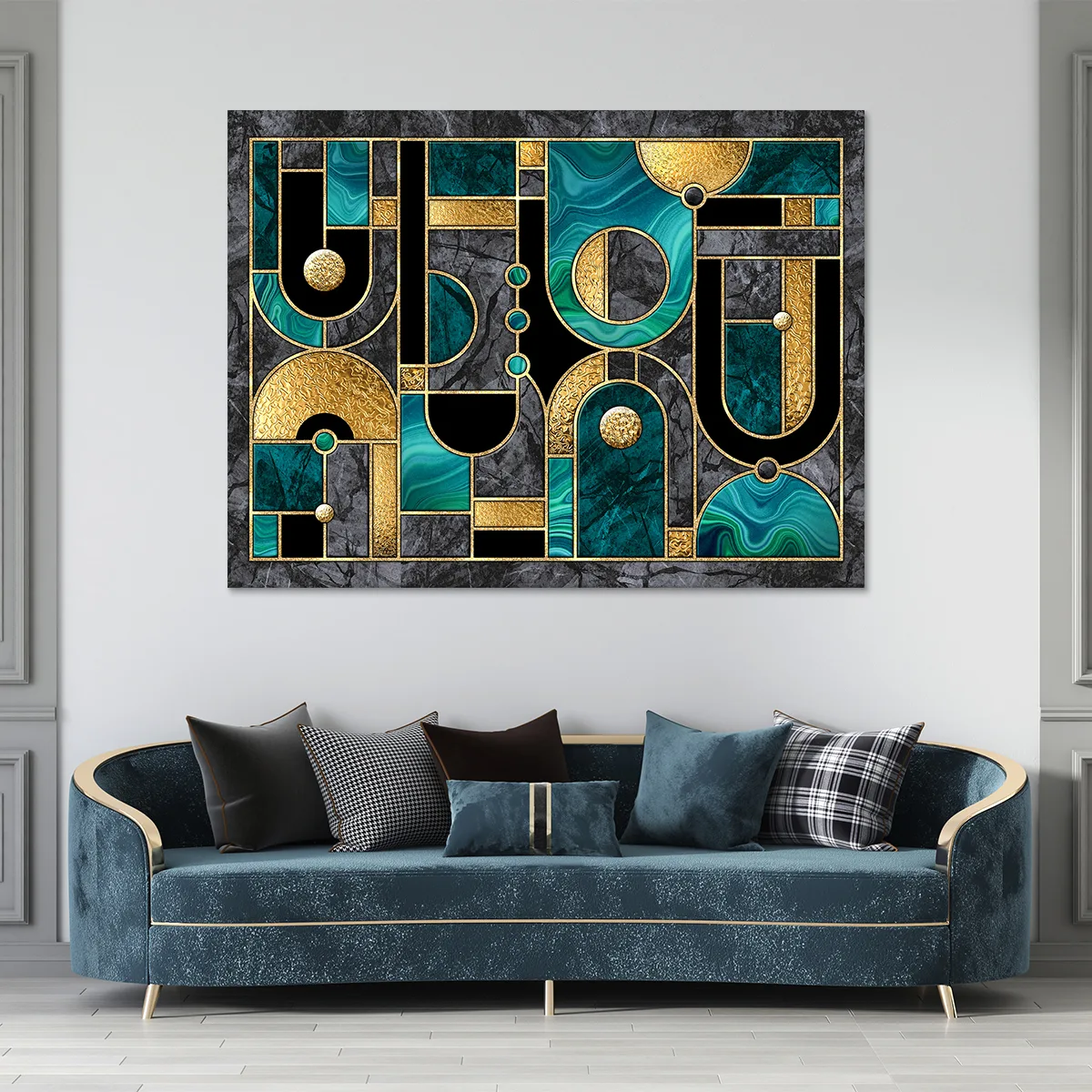 Tablou canvas shapes — imaginea 3