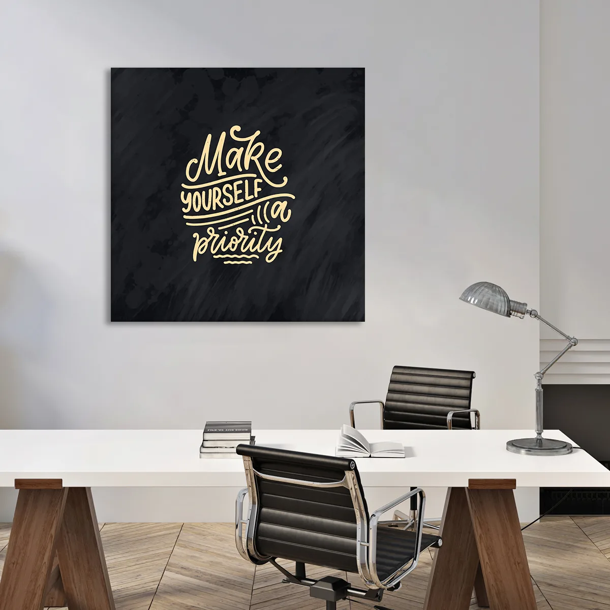 Tablou canvas Mke Yourself a Priority — imaginea 3