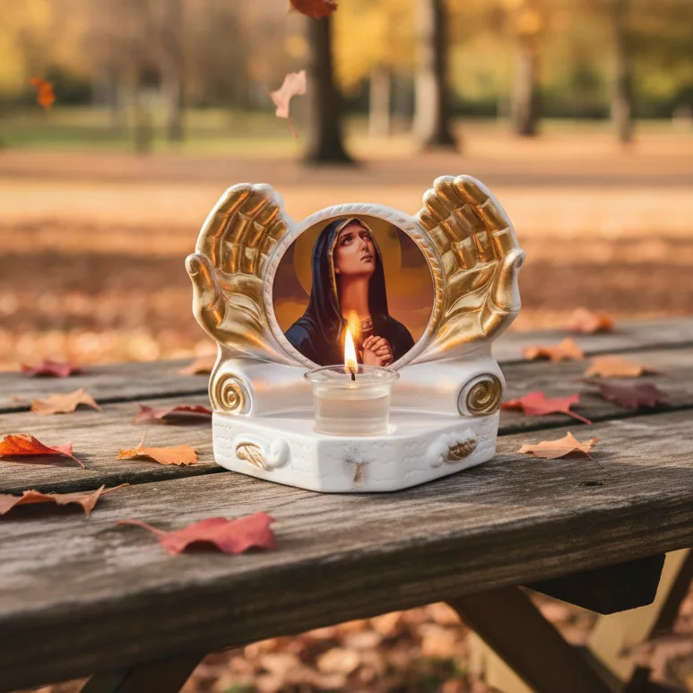 Candela Maicii Domnului Tanguirea facatoare de minuni de la Sihastria — imaginea 3