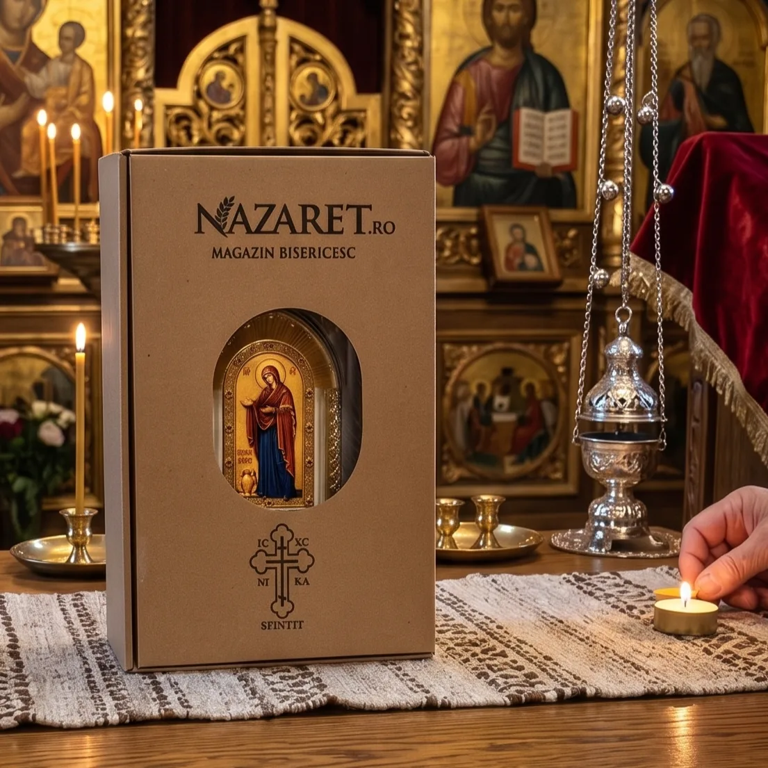 Candela Sporul Casei Model Altar — imaginea 4