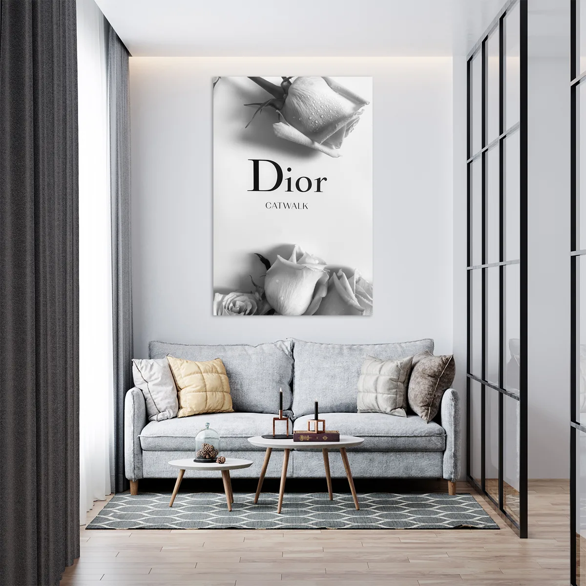 Tablou canvas Dior: Eleganță în Puritate — imaginea 3