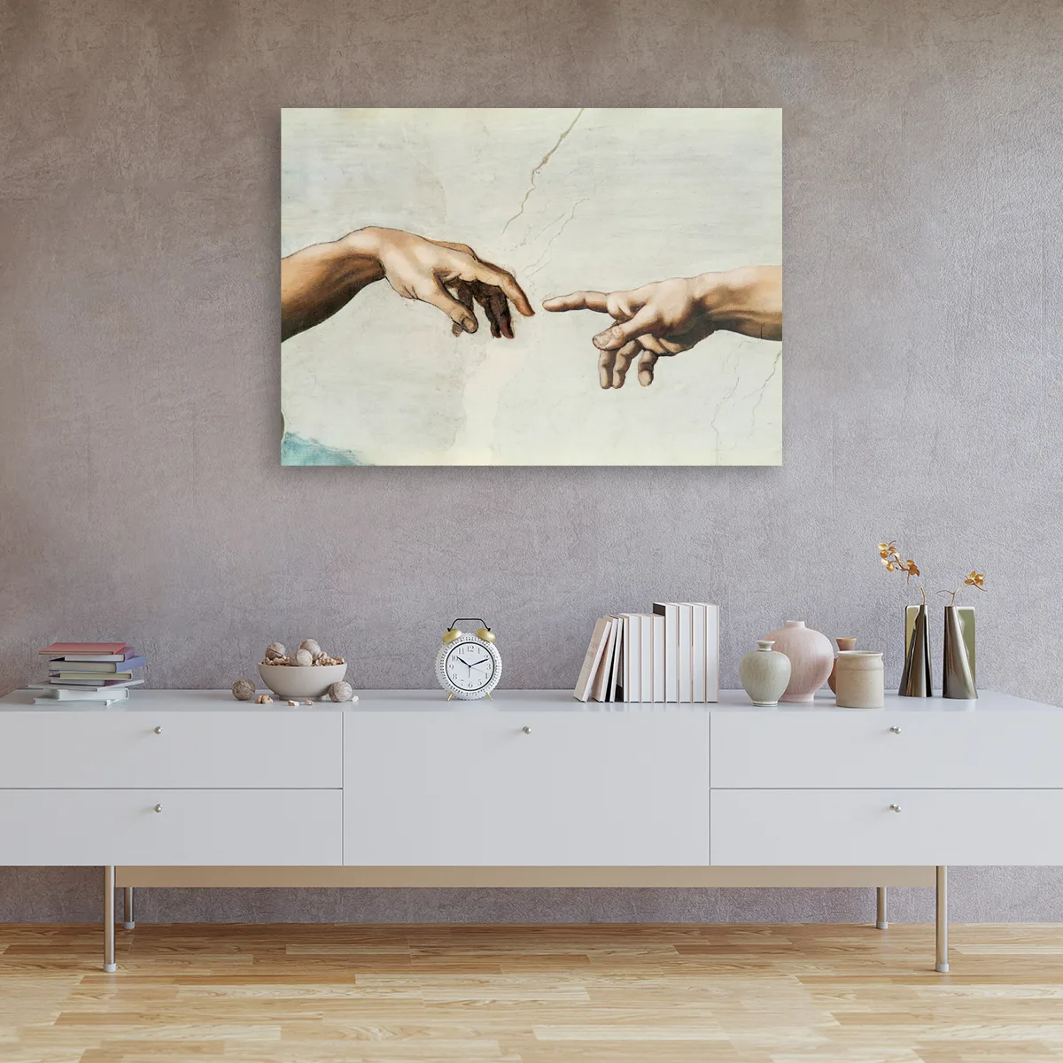 Tablou canvas The Touch of Divinity — imaginea 3