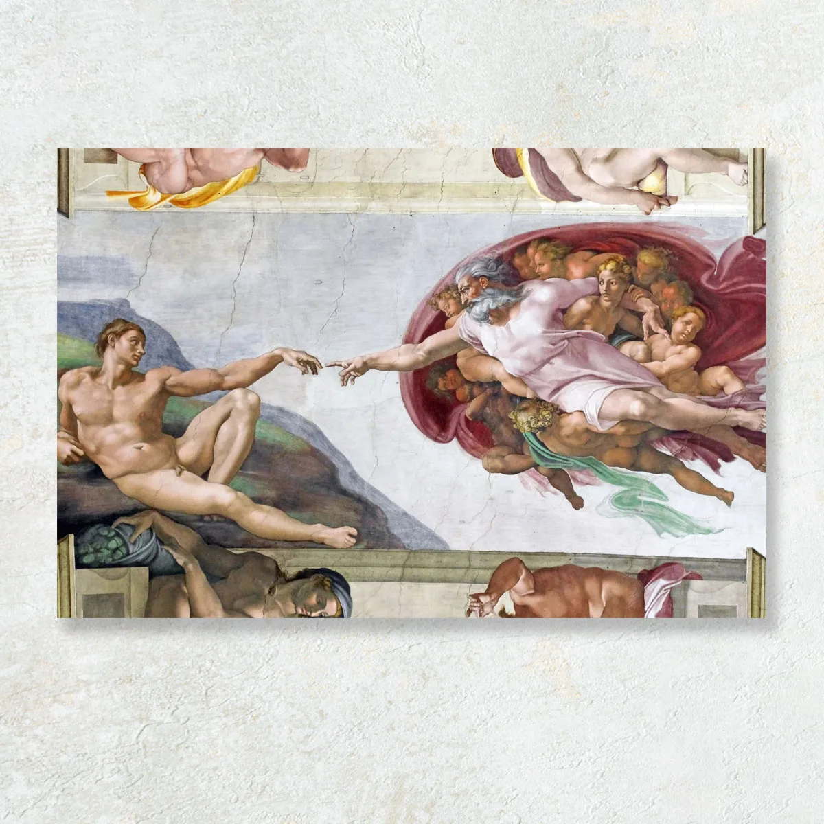 Tablou Capela Sixtina, Michelangelo
