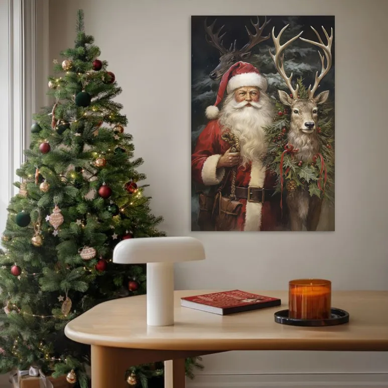 Tablou Canvas Moș Crăciun — imaginea 3