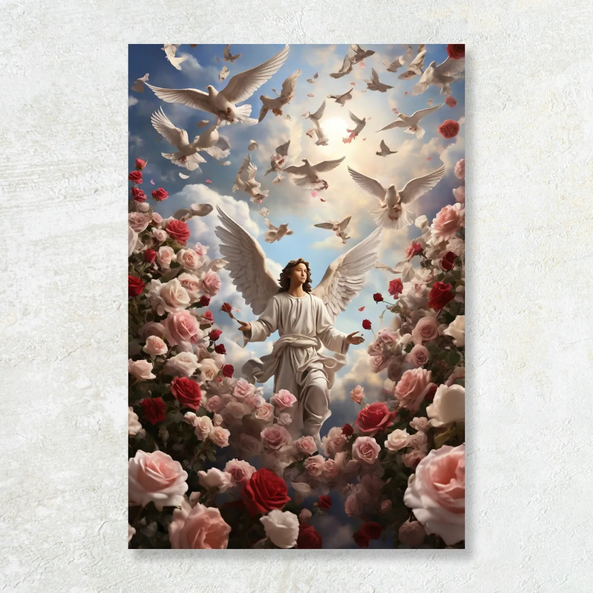 Tablou canvas Zburând printre nori