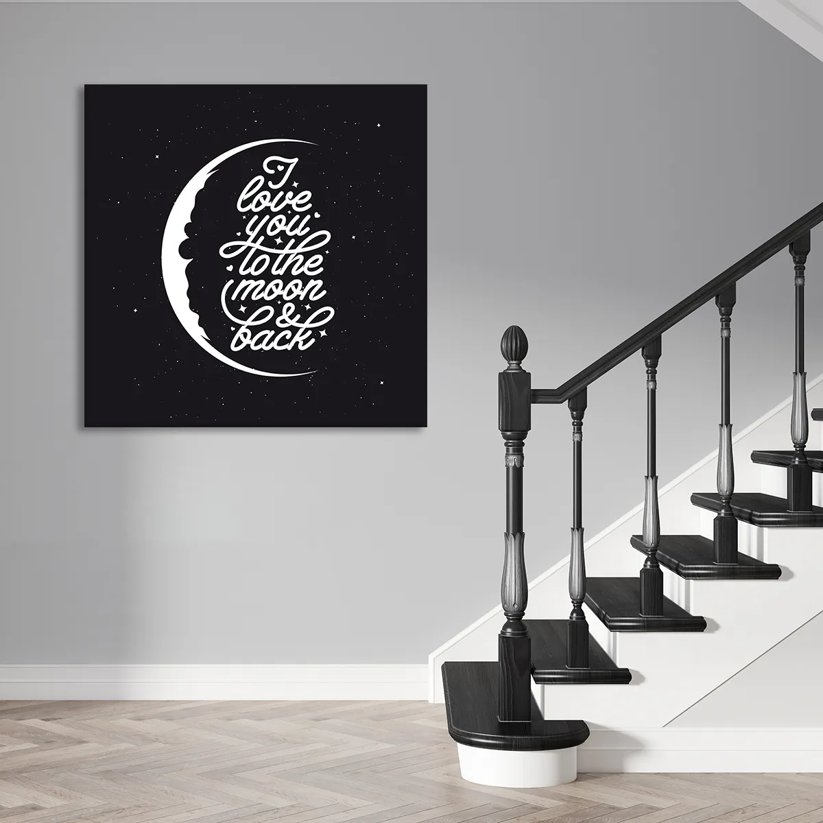 Tablou canvas I Love You — imaginea 3