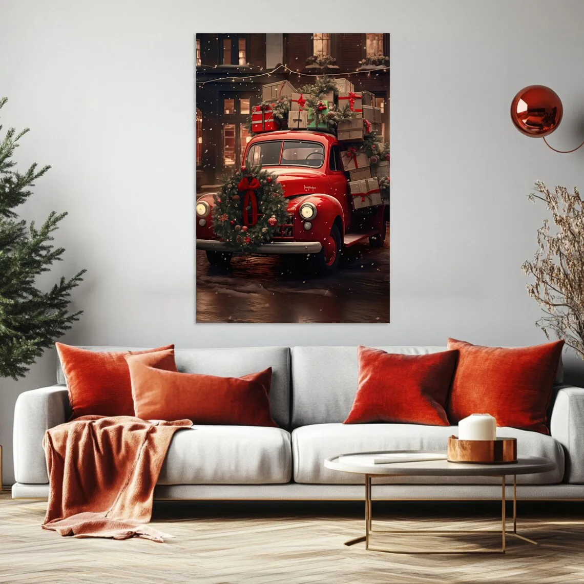 Tablou Canvas de Crăciun – Călătorie spre Magie — imaginea 4