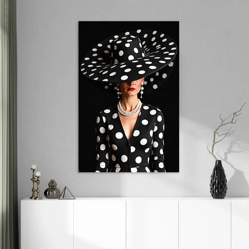 Tablou canvas Misterul bulinelor — imaginea 4